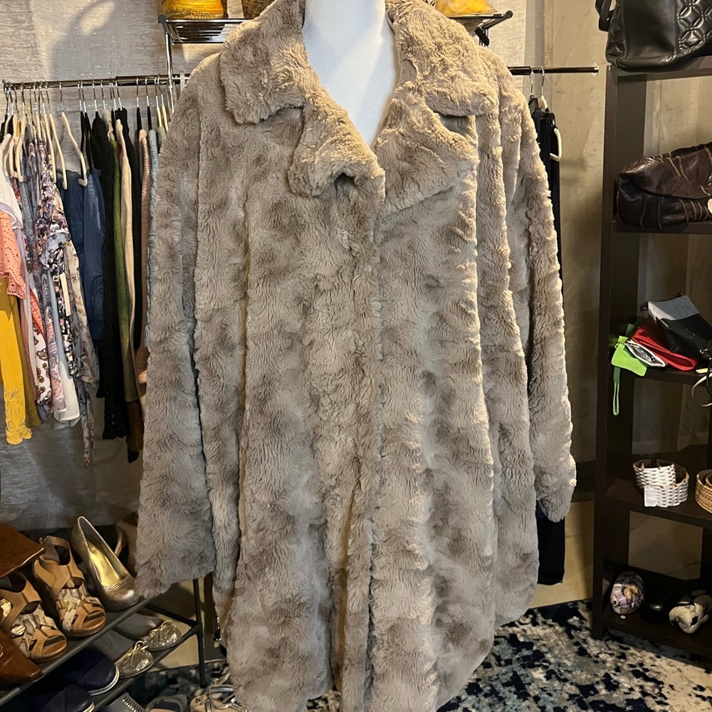 Faux Fur Coat